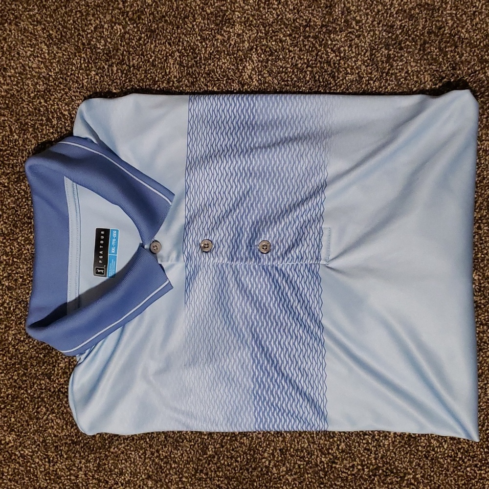 EUC Mens PGA Tour Golf Polo Size XXL